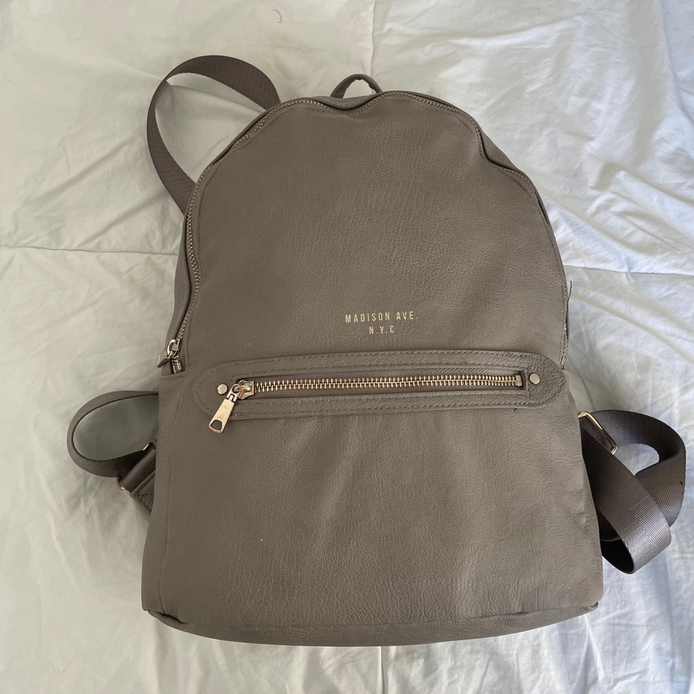Taupe backpack